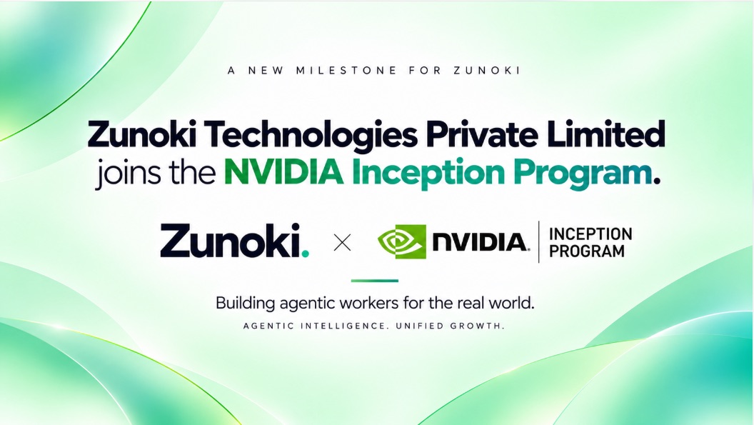 Zunoki Technologies Private Limited joins the NVIDIA Inception Program